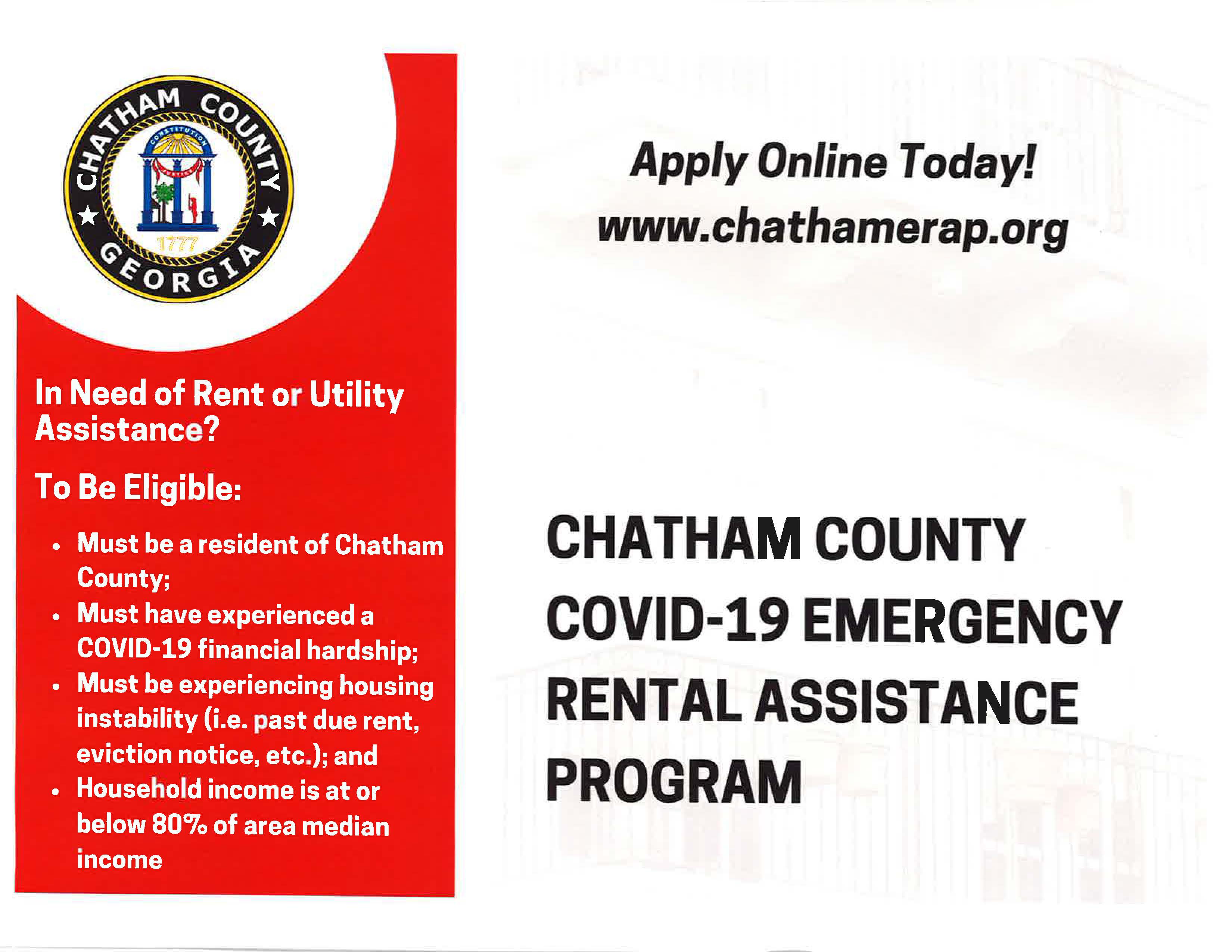 City of Pooler News Rental Assistance 2022 07 28